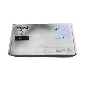 Ikea‎ FORSA FORSÅ Table Work Lamp w/Adjustable Arm, Nickel Plated - NEW